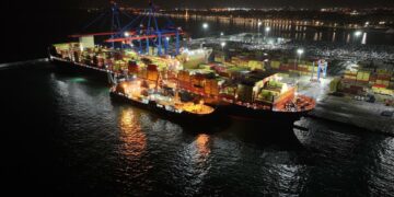 El Puerto de Málaga realiza el primer suministro de BIO-GNL al buque MSC Gabon