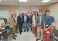El 061 recibe la visita del equipo de gestión de la Facultad de Medicina de Málaga