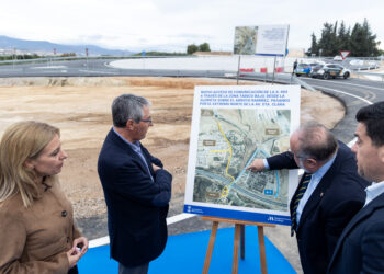 Dos proyectos financiados por la Diputación y el Ayuntamiento de Alhaurín de la Torre permiten abrir al tráfico un nuevo enlace con la A-7