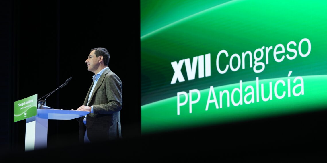 Moreno anima a mantener en Andalucía la estabilidad, “que se ha convertido en un lujo en España y Europa”