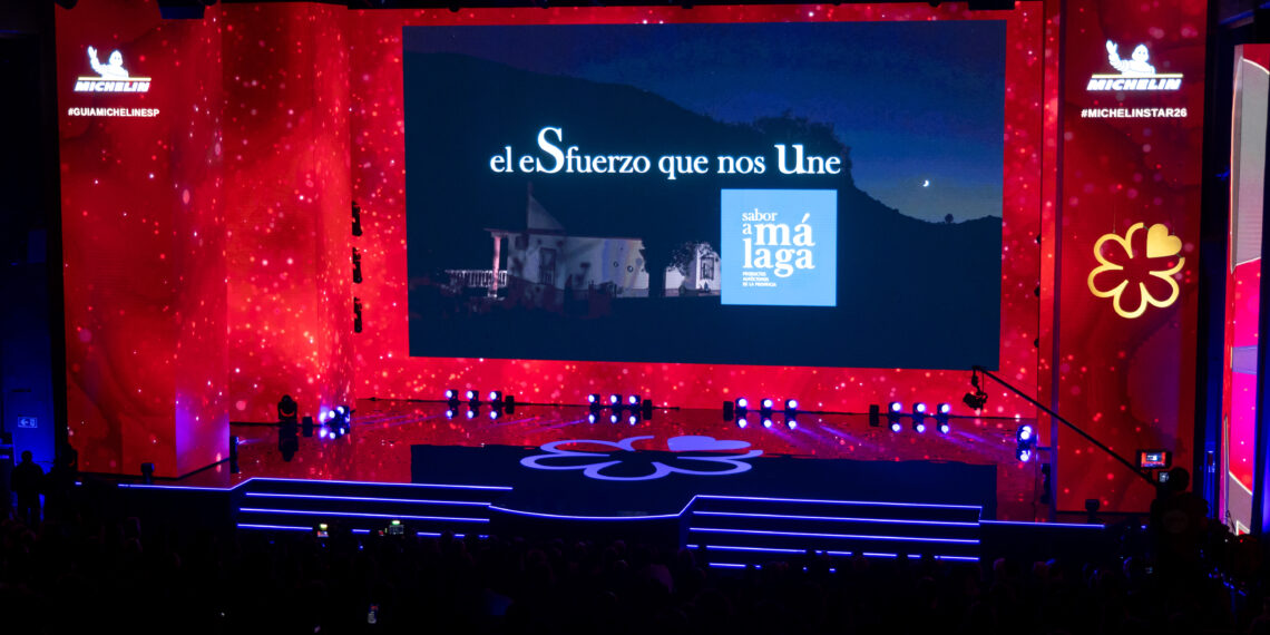 Sabor a Málaga homenajea el esfuerzo de sus productores con una campaña estrenada en la Gala Michelin ante los mejores cocineros y sumilleres de España