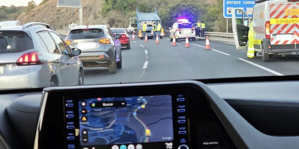 «Otra avería, otro atasco»: los conductores de Málaga Este estallan por el colapso de la A7