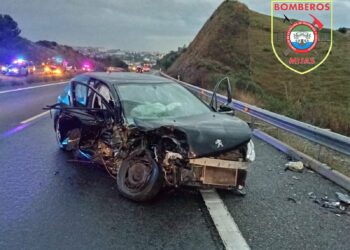 Cinco heridos en un accidente causado por un vehículo que iba en dirección contraria en Mijas