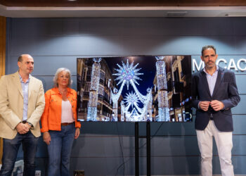 Málaga estrena diseño navideño en calle Larios y refuerza su compromiso con la sostenibilidad