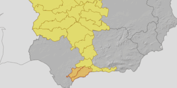 Miércoles pasado por la lluvia en Málaga: así avanza la alerta de la Aemet en la Costa del Sol