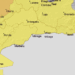 La Aemet mantiene a Málaga en alerta amarilla durante todo el fin de semana