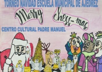 Abiertas las inscripciones para el tradicional Torneo de Navidad 2025 de la Escuela Deportiva Municipal de Ajedrez