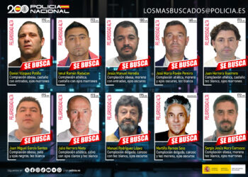 Estos son los fugitivos más buscados en España
