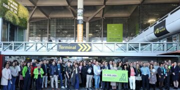 El Aeropuerto de Málaga-Costa del Sol hace historia y alcanza los 25 millones de pasajeros