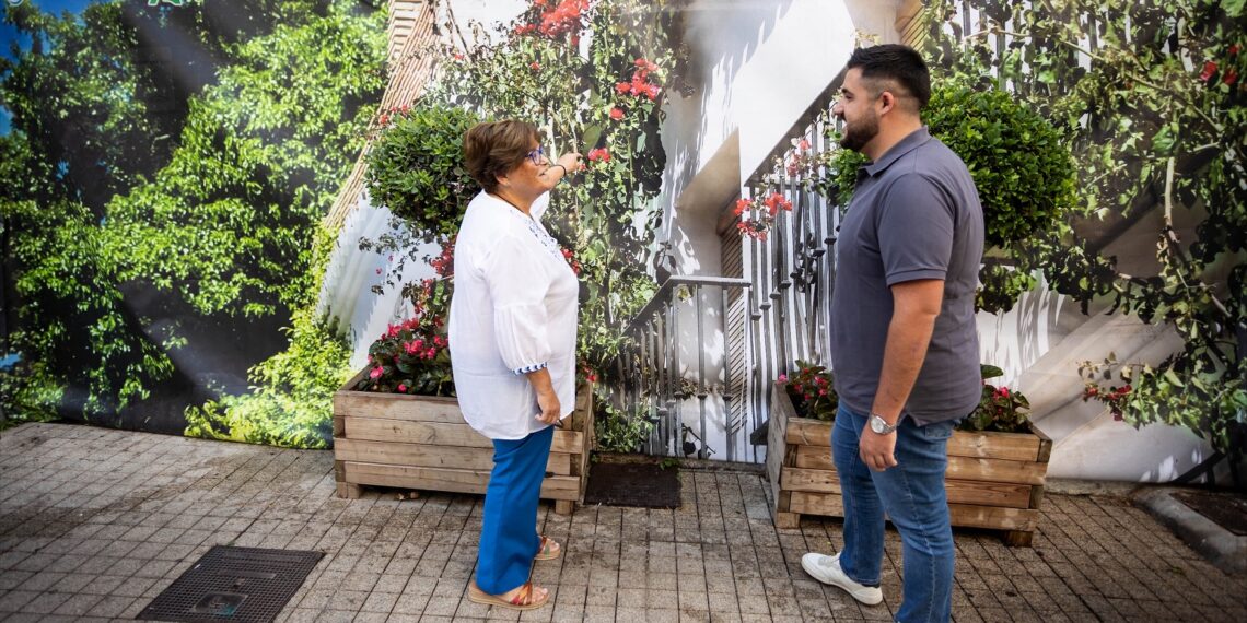 Marbella pone en marcha un plan de instalación de lonas decorativas para mejorar la estética del Casco Antiguo