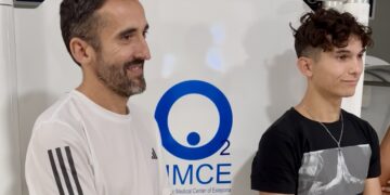 El centro hiperbárico de Estepona, el aliado que llevó a Carretero del quirófano a ser campeón de Europa