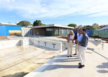 Marbella inicia la segunda fase de la piscina de Las Chapas, que abrirá en abril