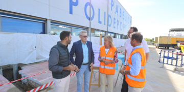 Marbella instalará una cubierta de 1.200 metros cuadrados sobre pista exterior anexa al pabellón Carlos Cabezas