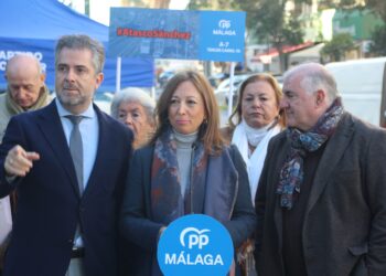 El PP de Málaga critica la falta de inversión en el tramo oriental de la A-7, «condenada al colapso permanente»
