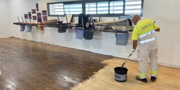 Mijas mejora las aulas de ballet con la renovación integral de sus suelos