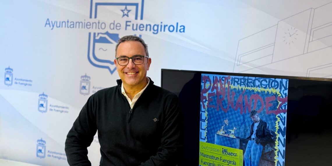 Dani Fernández elige Marenostrum Fuengirola en su primera gira de grandes recintos