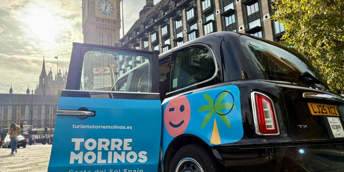 Torremolinos viaja a Londres en taxi
