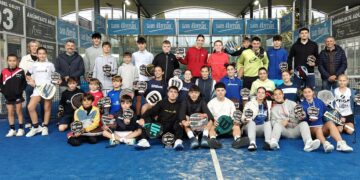 La cantera del pádel despliega su potencial en Mijas