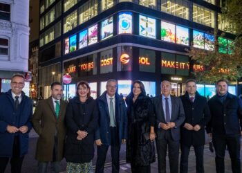 La Costa del Sol conquista a los viajeros británicos con una ambiciosa acción publicitaria en el corazón de Londres