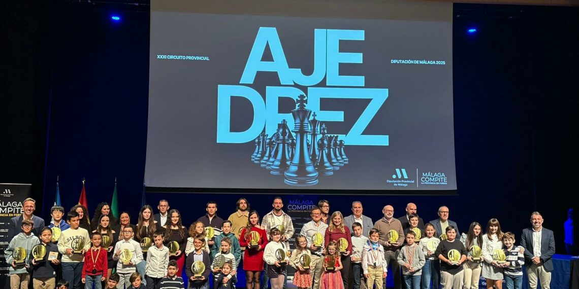 El Circuito Provincial de Ajedrez de la Diputación clausura su XXXI edición con más de 2.300 participantes