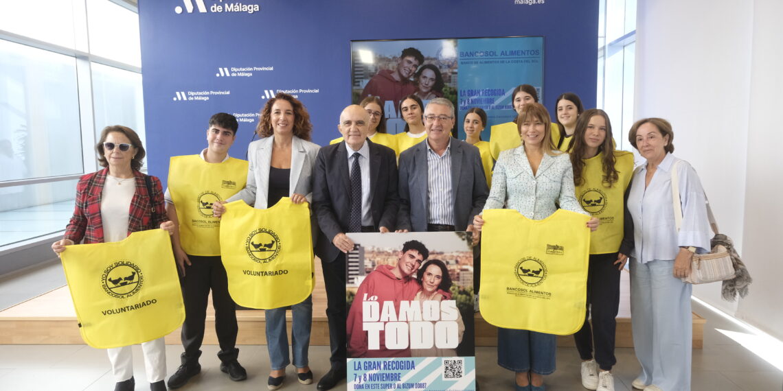 La Diputación impulsa la Gran Recogida de Bancosol, que aspira a recaudar más de 650.000 euros