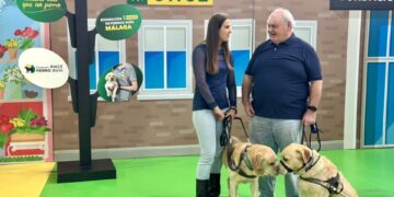 Ildefonso, un usuario ‘enamorado’ de su perro guía: «Es como un hermano»