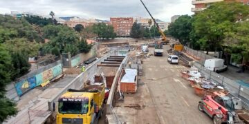 La Junta comienza a excavar el túnel del tramo 1 de la prolongación del Metro de Málaga en Santa Elena