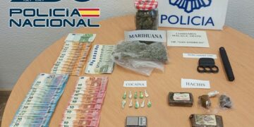 Desarticulada en Málaga una vivienda habitada que distribuía sustancias estupefacientes