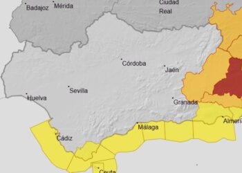 La Aemet mantiene la vigilancia meteorológica tras el temporal en la Costa del Sol y activa nuevos avisos amarillos