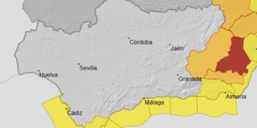 La Aemet mantiene la vigilancia meteorológica tras el temporal en la Costa del Sol y activa nuevos avisos amarillos