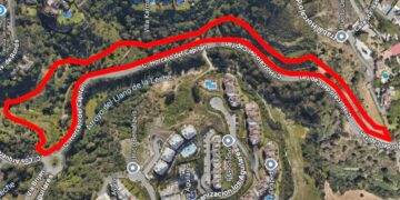 Así será el gran pulmón verde de Benahavís: más de 9.300 metros cuadrados, anfiteatro, estanques y senderos