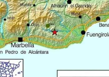 Leve terremoto de magnitud 2,4 en el entorno de Ojén