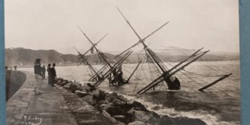 125 años de la mayor tragedia marítima de Málaga: Gneisenau y una relación férrea con Alemania