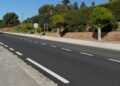 El Ayuntamiento de Mijas finaliza las labores de reasfaltado de firme en el Camino de Coín deteriorado por el constante tráfico pesado