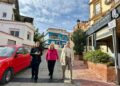 El Ayuntamiento de Fuengirola elimina el tendido aéreo de Los Pacos con el desmontaje de los cables y torretas