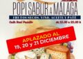La XI Feria del Queso ‘POPI’ Sabor a Málaga se aplaza por cuestiones meteorológica y se celebrará del 19 al 21 de diciembre