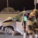 Un herido tras un accidente en la A-7 en Málaga