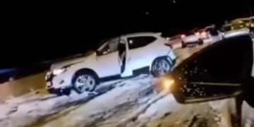 Noche de tensión en Las Pedrizas: varios accidentes múltiples obligan al cierre de la AP-46