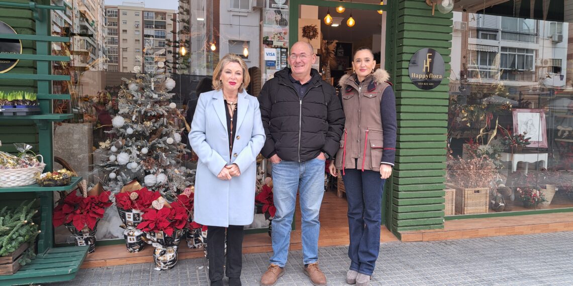 La Junta promociona el comercio local en la zona de ampliación del metro de Málaga