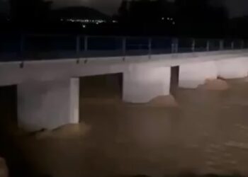 Temor ante la crecida del río Guadalhorce en Cártama: «Esto pinta regular»