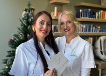 Nirvana Organic Beauty Center fusiona oro de 24 quilates y ácido hialurónico en un ritual para brillar esta Navidad