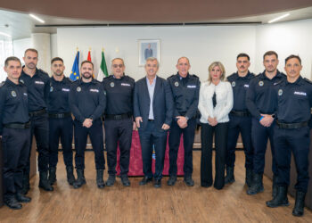 Estepona incorpora a 7 nuevos agentes de la Policía Local y supera las 60 plazas cubiertas con ofertas públicas de empleo desde 2011