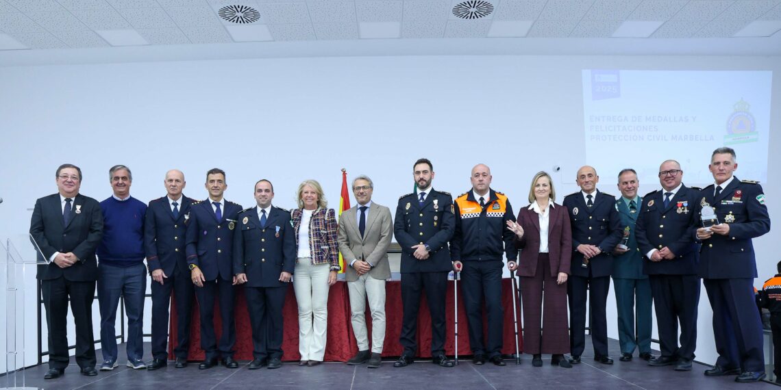 Celebrada la entrega anual de medallas y condecoraciones de los voluntarios de Protección Civil