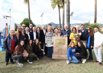 San Pedro Alcántara rinde homenaje a José Gómez Lara con la designación de una rotonda con su nombre