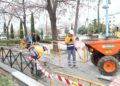 El Ayuntamiento ejecuta obras para mejorar la accesibilidad y la seguridad vial y construir una red de pluviales en la avenida Burgos de San Pedro Alcántara