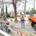El Ayuntamiento ejecuta obras para mejorar la accesibilidad y la seguridad vial y construir una red de pluviales en la avenida Burgos de San Pedro Alcántara