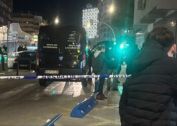 La Policía se moviliza para denunciar las acusaciones racistas por el fallecimiento de Haitam en Torremolinos