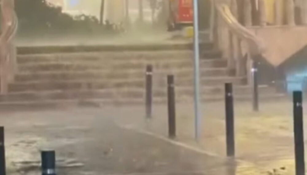 La lluvia se deja notar en la Costa del Sol: más de 28 litros por metro cuadrado en Marbella