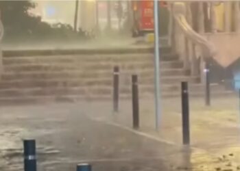 La lluvia se deja notar en la Costa del Sol: más de 28 litros por metro cuadrado en Marbella