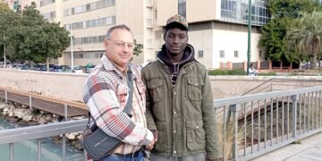 Málaga se moviliza por el ‘héroe de la DANA’: «Queremos un trabajo digno para Mansour»